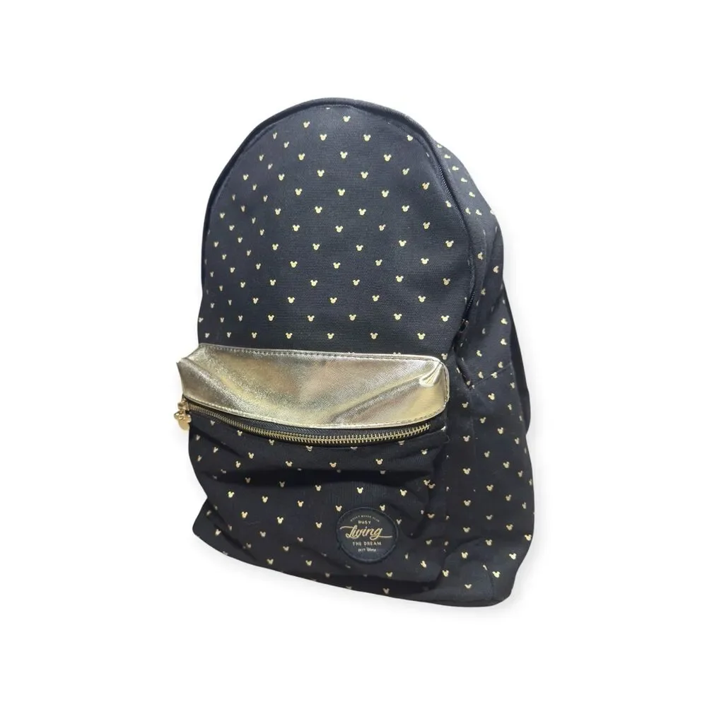 Typo Disney Mickey Mouse Print Backpack Living The Dream School Travel Bag